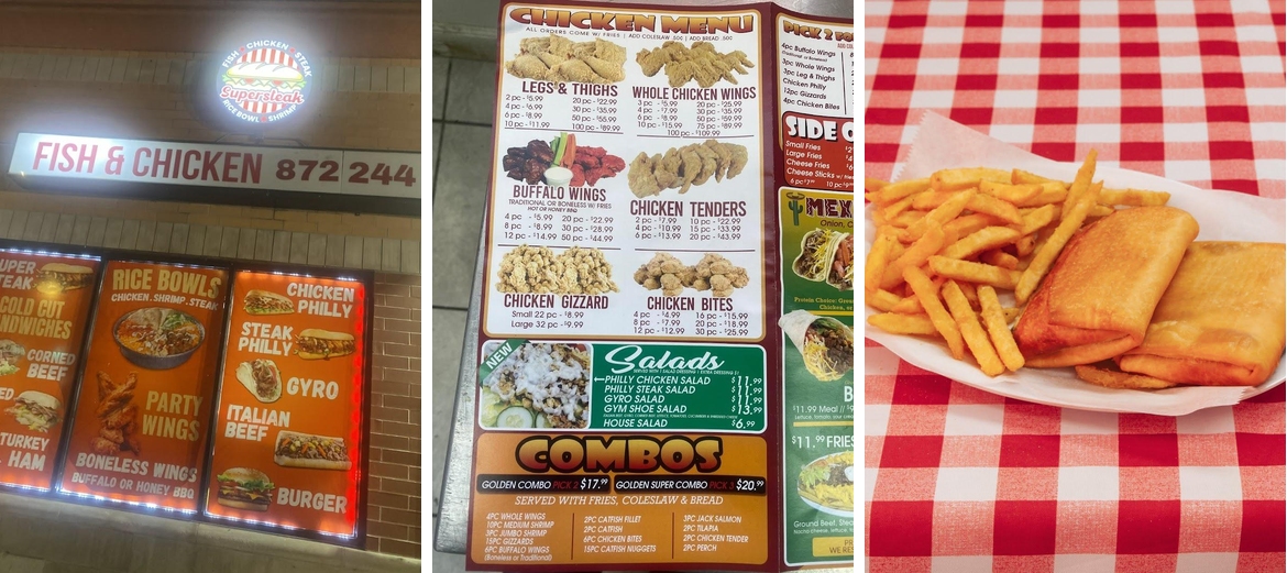 Super steak Menu